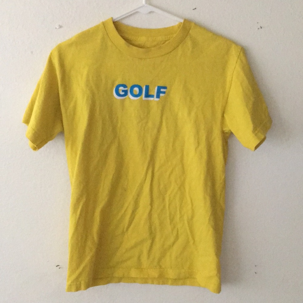 YELLOW GOLF 3D TEE